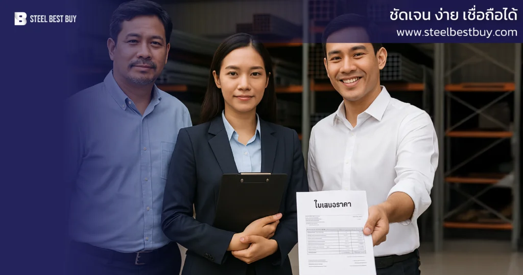 รู้ใจ-ผู้รับเหมา-ด้วยบริการจัดซื้อมืออาชีพจากสตีลเบสท์บาย